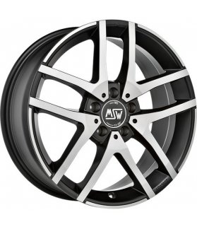 LLANTA MSW 28 MATT BLACK FULL POLISHED