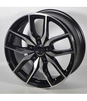 Llantas Elit wheels Storm Black polished