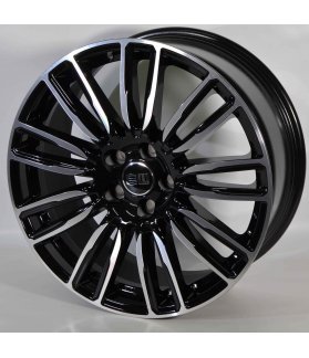 Llanta Elit wheels Mirage Black polished