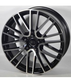 Llanta Elit wheels Titanium Black polished
