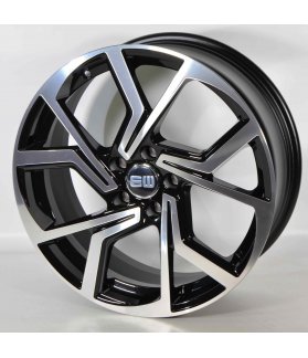 Llanta Elit wheels Cyclone Black polished