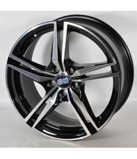 Llanta Elit wheels Racer Black polished