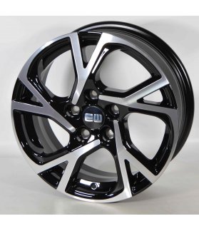 Llanta Elit wheels Agile black polished