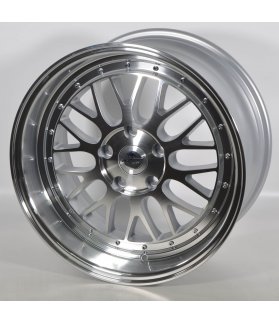 Llantas Forzza wheels Spot Silver polished