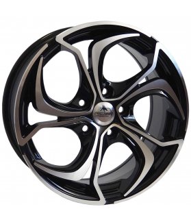 Llantas Forzza wheels Aktia Black polished
