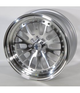 Llanta Forzza wheels Rk22 Silver diamond