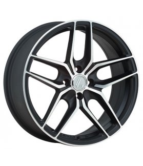 Llanta Lenso Bayern black polished