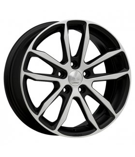 Llanta Lenso Forza black polished