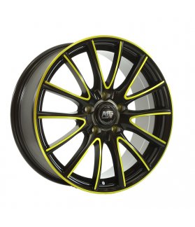 MUESTRA ACABADO PULIDO AMARILLO MATE