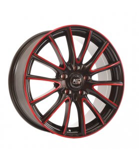 MUESTRA ACABADO PULIDO ROJO MATE