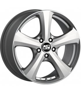 Llanta MSW 19 W FULL SILVER