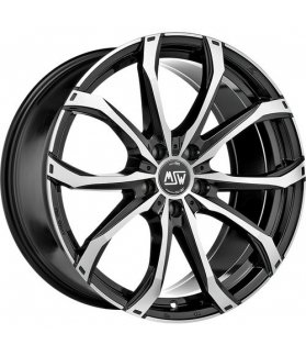 Llanta MSW 48 Black full polished