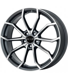 LLANTA MAK LOWE-FF GUN METALLIC MIRROR 30 GRADE