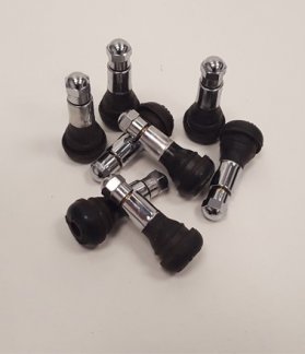 JUEGO VALVULAS CROMADAS