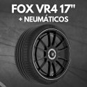 JUEGO FOX VR4 EN 17" + NEUMÁTICOS