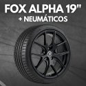 Pack Fox Alpha 19" | Llantas + neumáticos