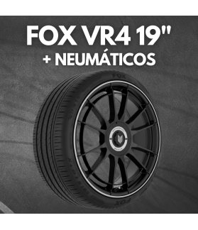 JUEGO FOX VR4 EN 19" + NEUMÁTICOS
