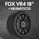 JUEGO FOX VR4 EN 18" + NEUMÁTICOS