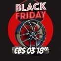 LLANTAS CBS 03 NEGRA PULIDA 18"