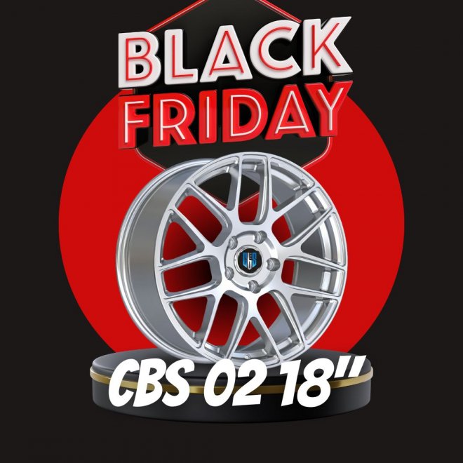 LLANTAS CBS 02 PLATA + NEUMÁTICOS 18 BMW