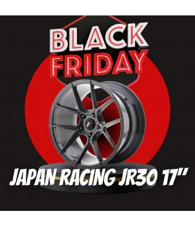 PACK LLANTAS JAPAN RACING JR30 NEGRO MATE