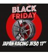 PACK LLANTAS JAPAN RACING JR30 NEGRO MATE