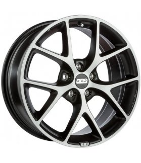 LLANTAS BBS SR VULCANO GREY DIAMOND CUT