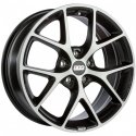 LLANTAS BBS SR VULCANO GREY DIAMOND CUT