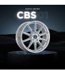 JUEGO DE LLANTAS CBS 01 HYPER SILVER + NEUMÁTICOS EN 18"