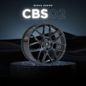 JUEGO DE LLANTAS CBS 02 NEGRA BRILLO