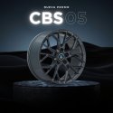 JUEGO DE LLANTAS CBS 05 NEGRO BRILLO