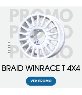 PROMOCION LLANTAS BRAID WINRACE T 4X4