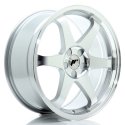 LLANTAS JAPAN RACING JR3 PLATA PULIDO
