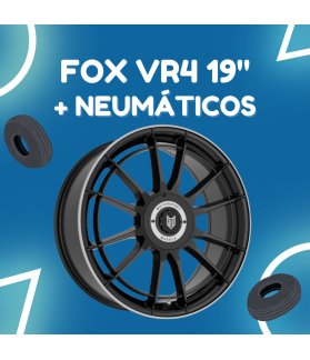 JUEGO FOX VR4 EN 19" + NEUMÁTICOS