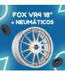 JUEGO FOX VR4 SATIN SILVER 18"
