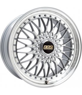 LLANTA BBS SUPER RS BRILLIANT SILVER 30 GRADE