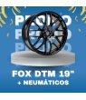 PROMOCIÓN LLANTAS FOX DTM + NEUMATICOS EN 19