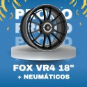 JUEGO FOX VR4 EN 18" + NEUMÁTICOS