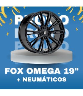PROMOCIÓN LLANTAS FOX OMEGA EN 19" + NEUMÁTICOS