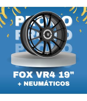 JUEGO FOX VR4 EN 19" + NEUMÁTICOS